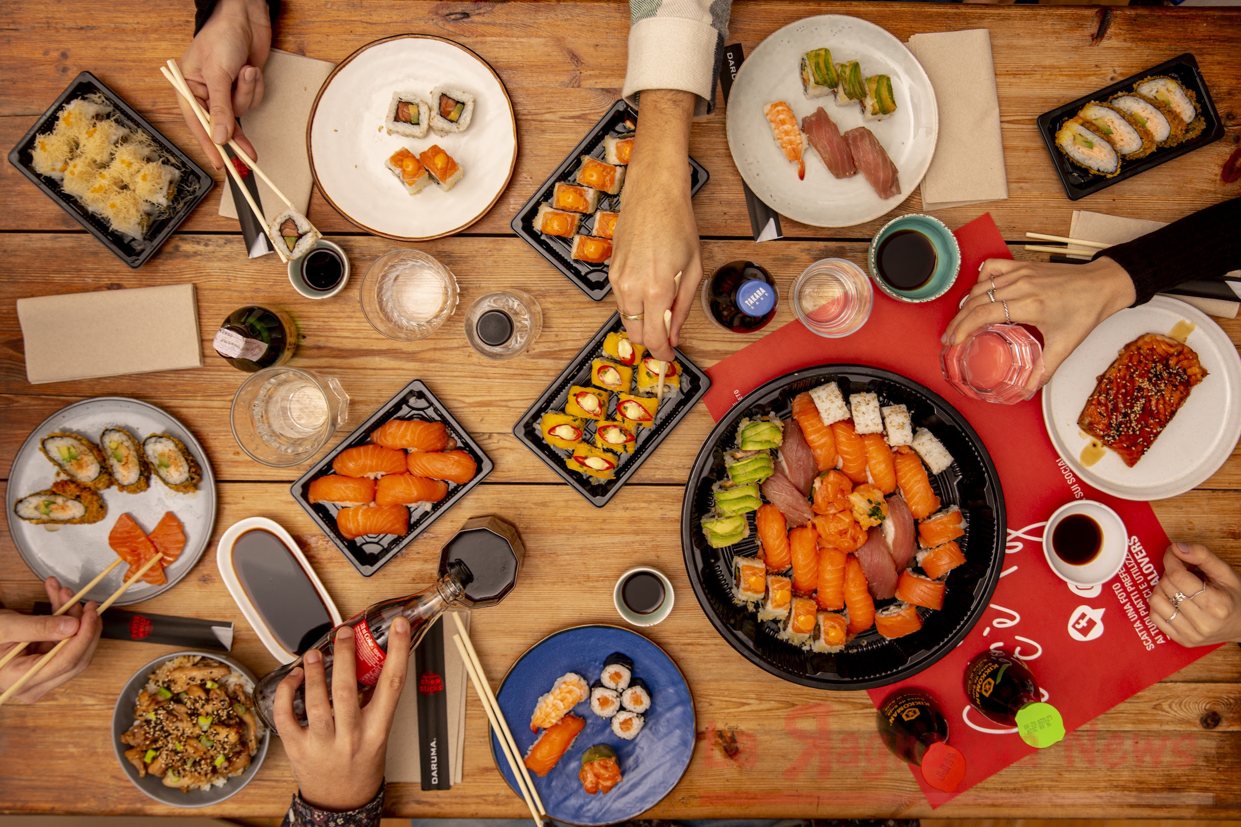 Cucina giapponese e Cinese sempre in testa tra le preferenze